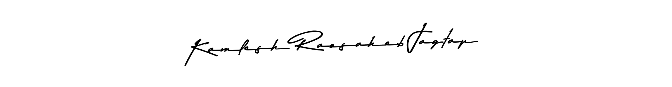 Asem Kandis PERSONAL USE is a professional signature style that is perfect for those who want to add a touch of class to their signature. It is also a great choice for those who want to make their signature more unique. Get Kamlesh Raosaheb Jagtap name to fancy signature for free. Kamlesh Raosaheb Jagtap signature style 9 images and pictures png