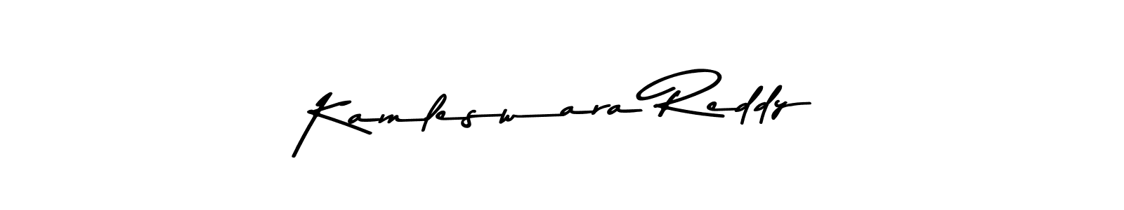 Design your own signature with our free online signature maker. With this signature software, you can create a handwritten (Asem Kandis PERSONAL USE) signature for name Kamleswara Reddy. Kamleswara Reddy signature style 9 images and pictures png