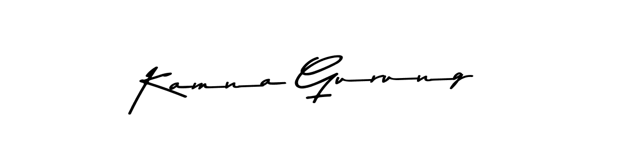 You can use this online signature creator to create a handwritten signature for the name Kamna Gurung. This is the best online autograph maker. Kamna Gurung signature style 9 images and pictures png
