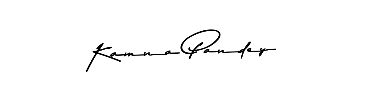 The best way (Asem Kandis PERSONAL USE) to make a short signature is to pick only two or three words in your name. The name Kamna Pandey include a total of six letters. For converting this name. Kamna Pandey signature style 9 images and pictures png