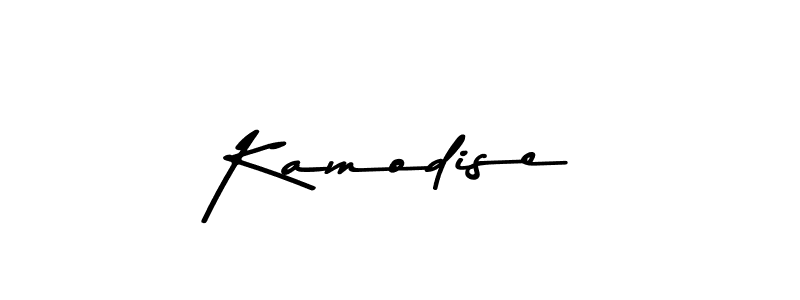 How to make Kamodise signature? Asem Kandis PERSONAL USE is a professional autograph style. Create handwritten signature for Kamodise name. Kamodise signature style 9 images and pictures png