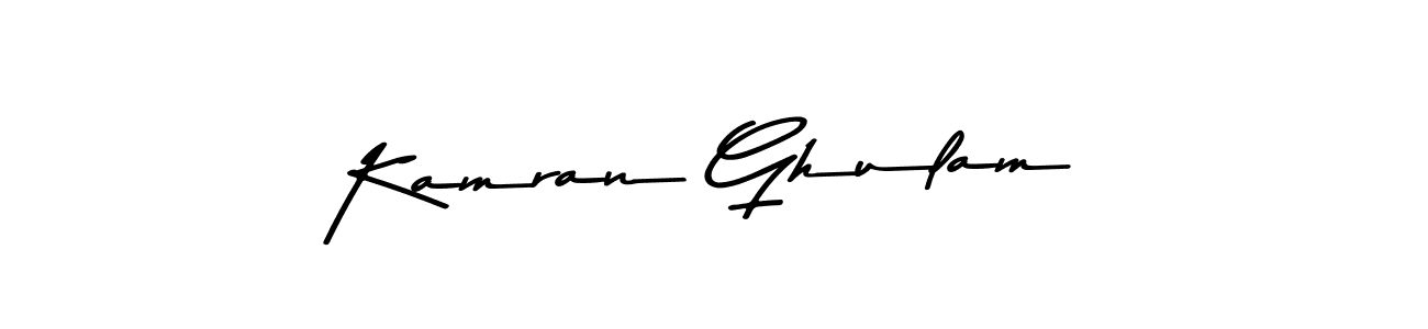 You should practise on your own different ways (Asem Kandis PERSONAL USE) to write your name (Kamran Ghulam) in signature. don't let someone else do it for you. Kamran Ghulam signature style 9 images and pictures png