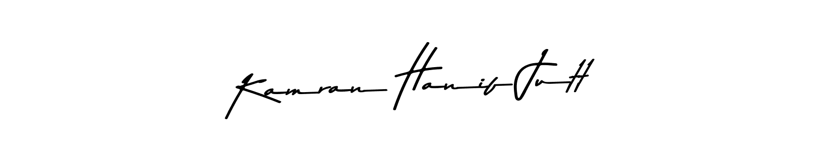 Create a beautiful signature design for name Kamran Hanif Jutt. With this signature (Asem Kandis PERSONAL USE) fonts, you can make a handwritten signature for free. Kamran Hanif Jutt signature style 9 images and pictures png