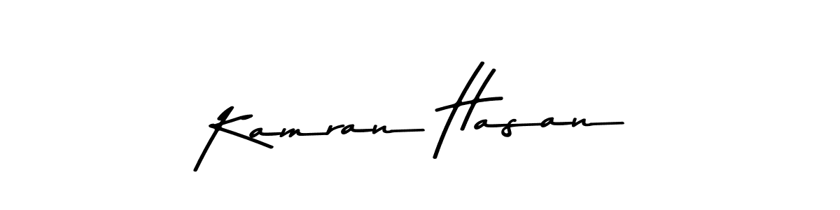 Kamran Hasan stylish signature style. Best Handwritten Sign (Asem Kandis PERSONAL USE) for my name. Handwritten Signature Collection Ideas for my name Kamran Hasan. Kamran Hasan signature style 9 images and pictures png