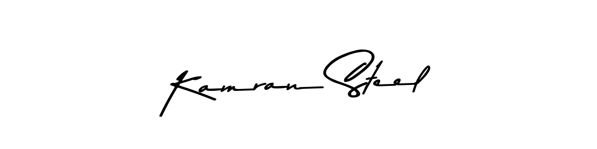 Also we have Kamran Steel name is the best signature style. Create professional handwritten signature collection using Asem Kandis PERSONAL USE autograph style. Kamran Steel signature style 9 images and pictures png