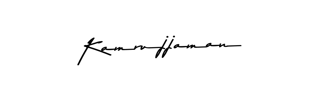 Create a beautiful signature design for name Kamrujjaman. With this signature (Asem Kandis PERSONAL USE) fonts, you can make a handwritten signature for free. Kamrujjaman signature style 9 images and pictures png