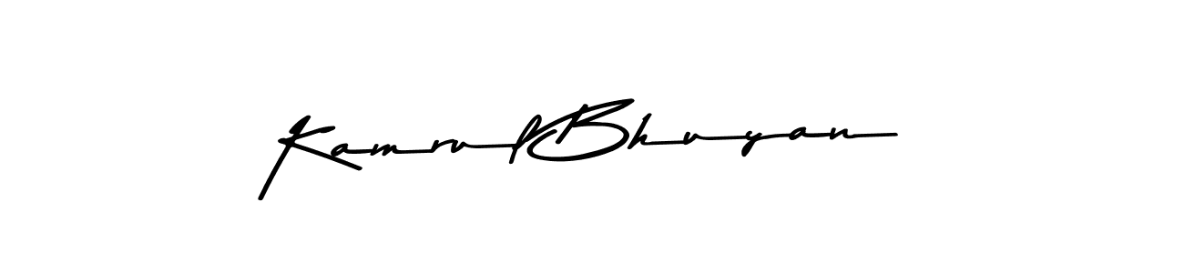 if you are searching for the best signature style for your name Kamrul Bhuyan. so please give up your signature search. here we have designed multiple signature styles  using Asem Kandis PERSONAL USE. Kamrul Bhuyan signature style 9 images and pictures png