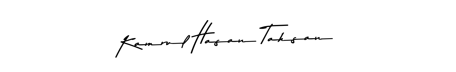 Make a beautiful signature design for name Kamrul Hasan Tahsan. With this signature (Asem Kandis PERSONAL USE) style, you can create a handwritten signature for free. Kamrul Hasan Tahsan signature style 9 images and pictures png