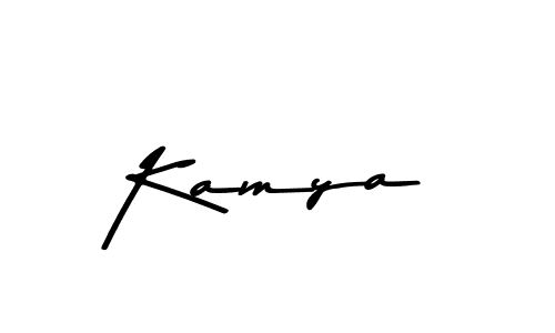 Make a beautiful signature design for name Kamya. Use this online signature maker to create a handwritten signature for free. Kamya signature style 9 images and pictures png