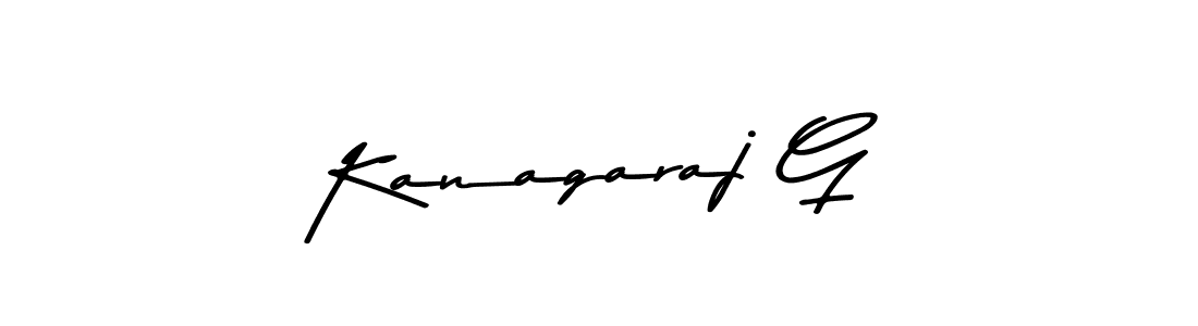 Design your own signature with our free online signature maker. With this signature software, you can create a handwritten (Asem Kandis PERSONAL USE) signature for name Kanagaraj G. Kanagaraj G signature style 9 images and pictures png