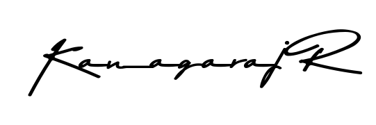 Give your name Kanagaraj R an exquisite flair with the Asem Kandis PERSONAL USE script font. Ideal for contracts, resumes, and formal letterheads. Kanagaraj R signature style 9 images and pictures png