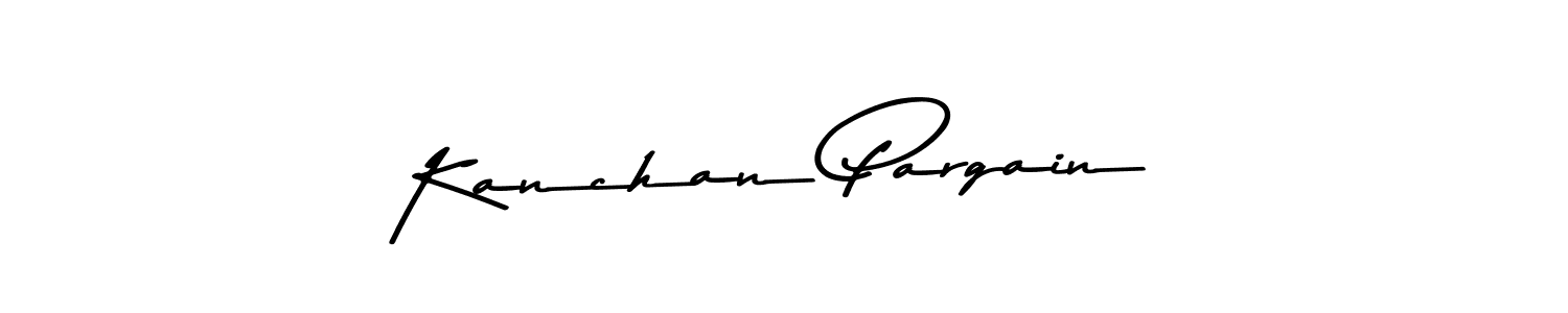 Also You can easily find your signature by using the search form. We will create Kanchan Pargain name handwritten signature images for you free of cost using Asem Kandis PERSONAL USE sign style. Kanchan Pargain signature style 9 images and pictures png