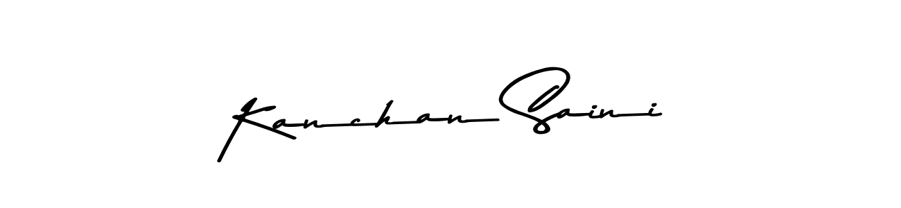 Kanchan Saini stylish signature style. Best Handwritten Sign (Asem Kandis PERSONAL USE) for my name. Handwritten Signature Collection Ideas for my name Kanchan Saini. Kanchan Saini signature style 9 images and pictures png