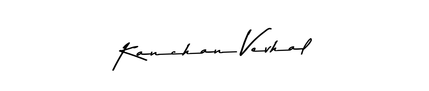 Also we have Kanchan Vevhal name is the best signature style. Create professional handwritten signature collection using Asem Kandis PERSONAL USE autograph style. Kanchan Vevhal signature style 9 images and pictures png