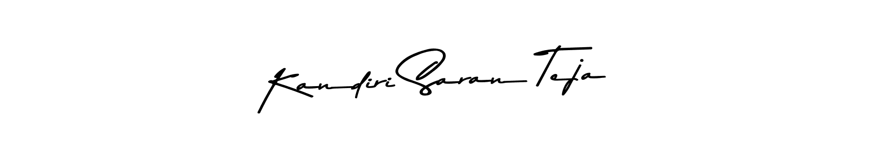 Also we have Kandiri Saran Teja name is the best signature style. Create professional handwritten signature collection using Asem Kandis PERSONAL USE autograph style. Kandiri Saran Teja signature style 9 images and pictures png