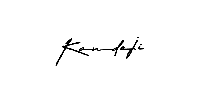 Create a beautiful signature design for name Kandoji. With this signature (Asem Kandis PERSONAL USE) fonts, you can make a handwritten signature for free. Kandoji signature style 9 images and pictures png