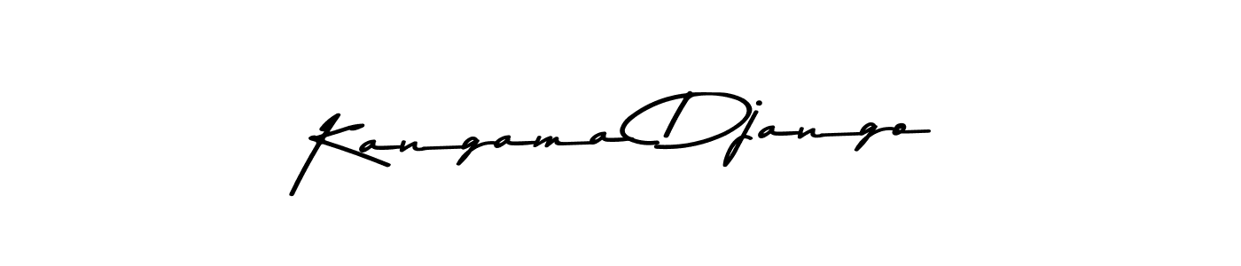 Use a signature maker to create a handwritten signature online. With this signature software, you can design (Asem Kandis PERSONAL USE) your own signature for name Kangama Django. Kangama Django signature style 9 images and pictures png