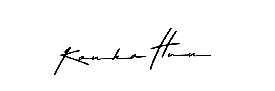 Asem Kandis PERSONAL USE is a professional signature style that is perfect for those who want to add a touch of class to their signature. It is also a great choice for those who want to make their signature more unique. Get Kanha Hun name to fancy signature for free. Kanha Hun signature style 9 images and pictures png