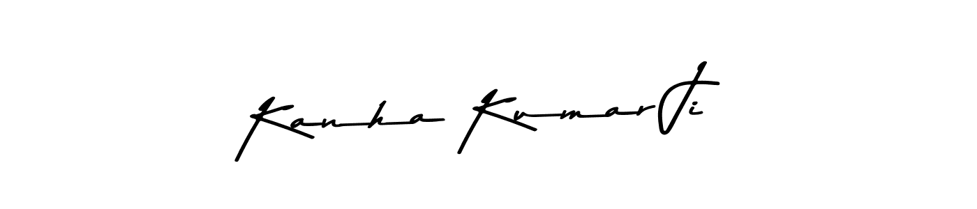 Make a beautiful signature design for name Kanha Kumar Ji. With this signature (Asem Kandis PERSONAL USE) style, you can create a handwritten signature for free. Kanha Kumar Ji signature style 9 images and pictures png