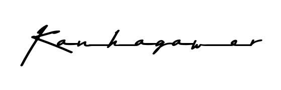 The Asem Kandis PERSONAL USE font gives name Kanhagawer a signature that looks effortless yet distinguished. Download high-res PNG instantly. Kanhagawer signature style 9 images and pictures png