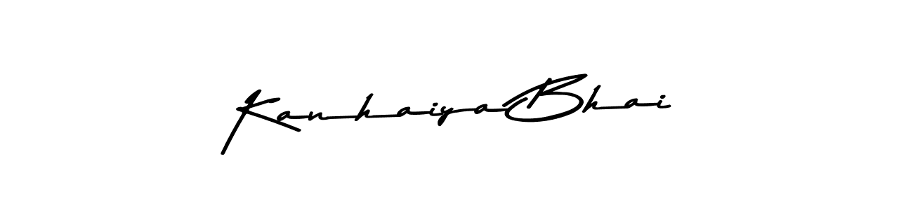 Make a beautiful signature design for name Kanhaiya Bhai. With this signature (Asem Kandis PERSONAL USE) style, you can create a handwritten signature for free. Kanhaiya Bhai signature style 9 images and pictures png