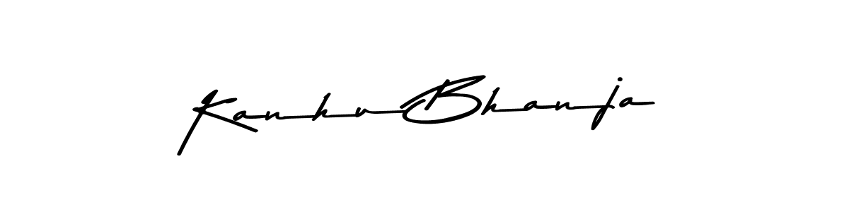 The best way (Asem Kandis PERSONAL USE) to make a short signature is to pick only two or three words in your name. The name Kanhu Bhanja include a total of six letters. For converting this name. Kanhu Bhanja signature style 9 images and pictures png