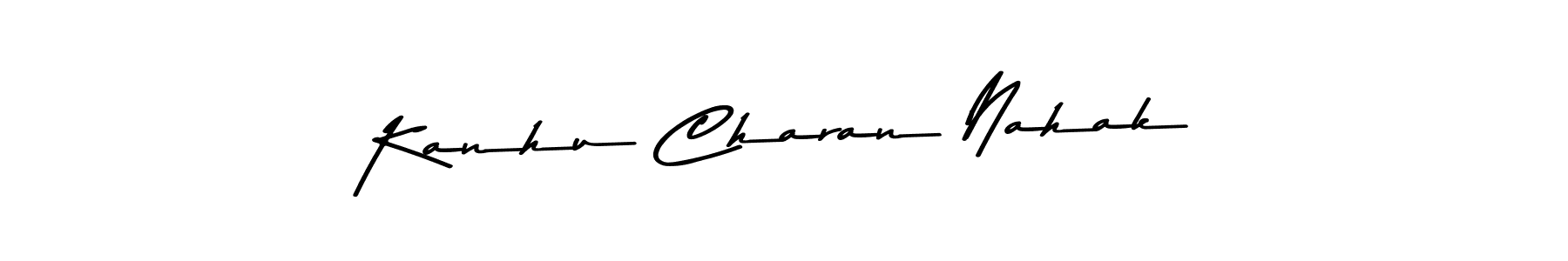 Design your own signature with our free online signature maker. With this signature software, you can create a handwritten (Asem Kandis PERSONAL USE) signature for name Kanhu Charan Nahak. Kanhu Charan Nahak signature style 9 images and pictures png