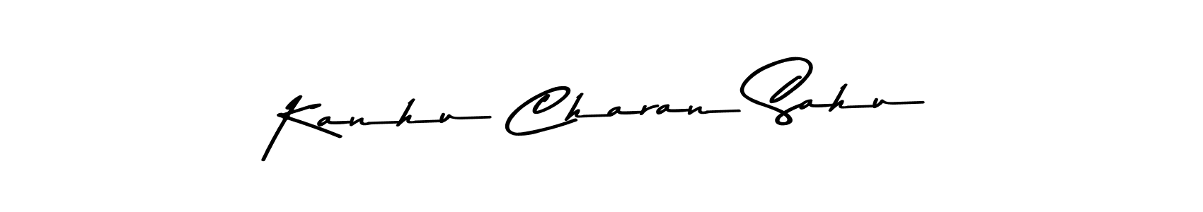 This is the best signature style for the Kanhu Charan Sahu name. Also you like these signature font (Asem Kandis PERSONAL USE). Mix name signature. Kanhu Charan Sahu signature style 9 images and pictures png