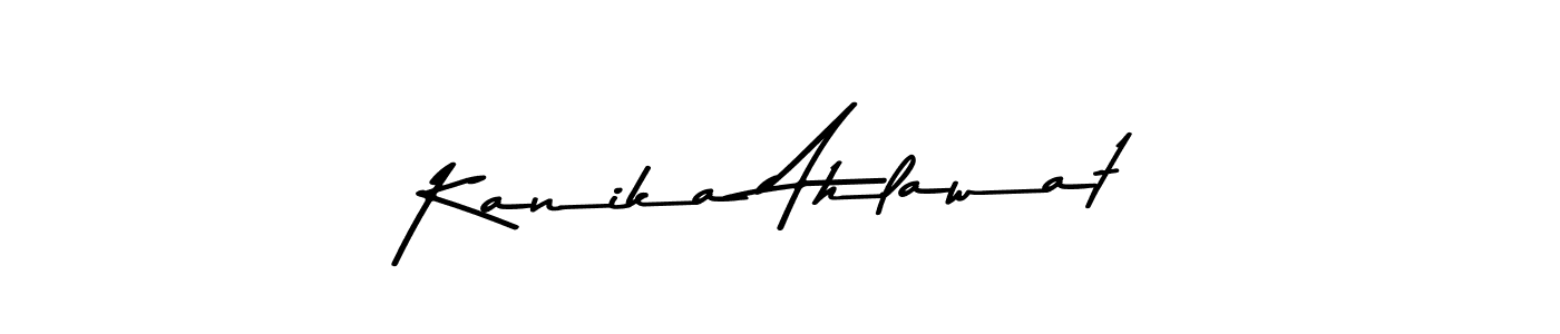 Make a beautiful signature design for name Kanika Ahlawat. Use this online signature maker to create a handwritten signature for free. Kanika Ahlawat signature style 9 images and pictures png