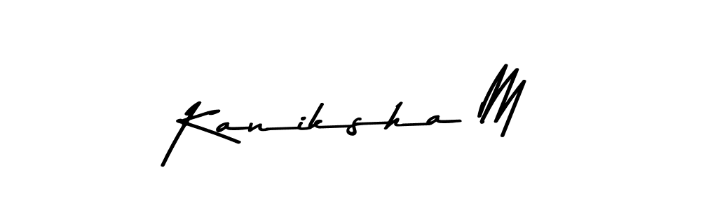 It looks lik you need a new signature style for name Kaniksha M. Design unique handwritten (Asem Kandis PERSONAL USE) signature with our free signature maker in just a few clicks. Kaniksha M signature style 9 images and pictures png
