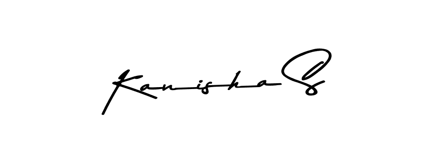 How to Draw Kanisha S signature style? Asem Kandis PERSONAL USE is a latest design signature styles for name Kanisha S. Kanisha S signature style 9 images and pictures png