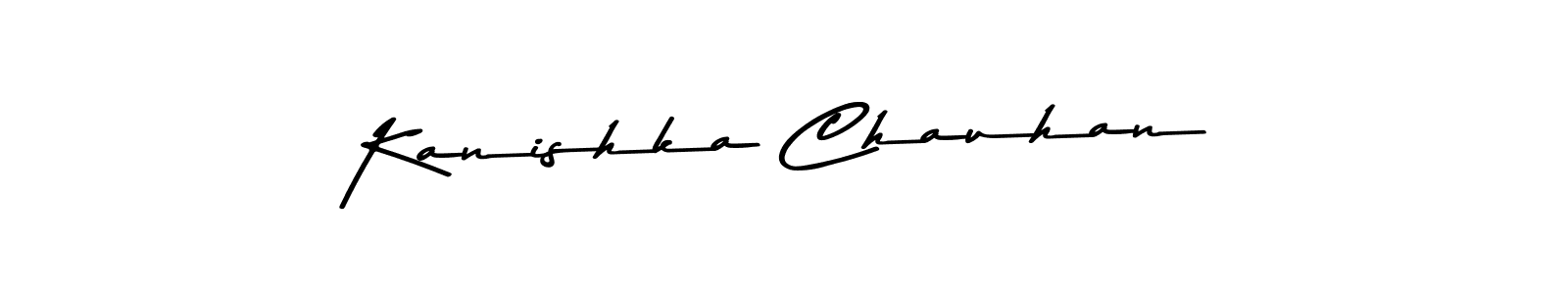 Use a signature maker to create a handwritten signature online. With this signature software, you can design (Asem Kandis PERSONAL USE) your own signature for name Kanishka Chauhan. Kanishka Chauhan signature style 9 images and pictures png