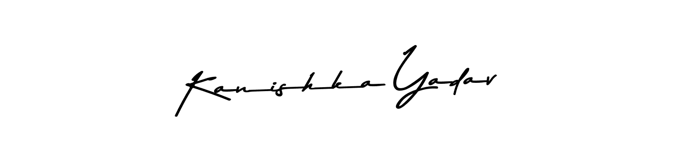 Kanishka Yadav stylish signature style. Best Handwritten Sign (Asem Kandis PERSONAL USE) for my name. Handwritten Signature Collection Ideas for my name Kanishka Yadav. Kanishka Yadav signature style 9 images and pictures png