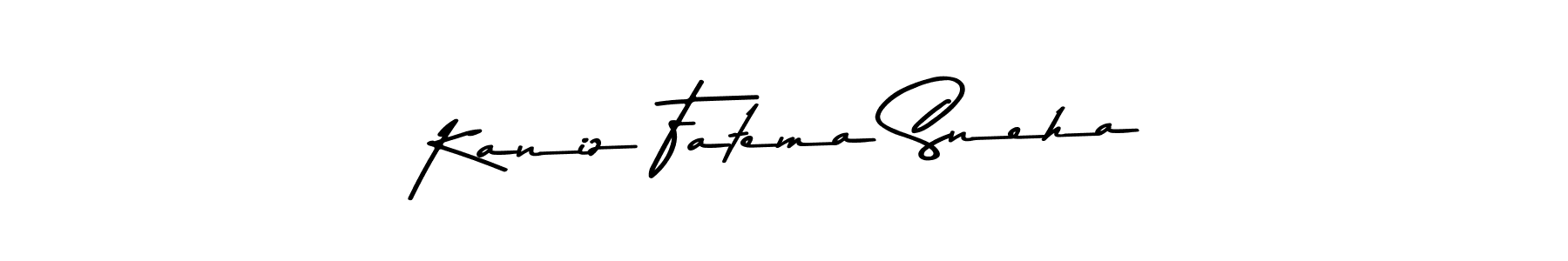 Asem Kandis PERSONAL USE is a professional signature style that is perfect for those who want to add a touch of class to their signature. It is also a great choice for those who want to make their signature more unique. Get Kaniz Fatema Sneha name to fancy signature for free. Kaniz Fatema Sneha signature style 9 images and pictures png