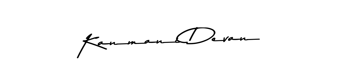 Similarly Asem Kandis PERSONAL USE is the best handwritten signature design. Signature creator online .You can use it as an online autograph creator for name Kanmani Devan. Kanmani Devan signature style 9 images and pictures png