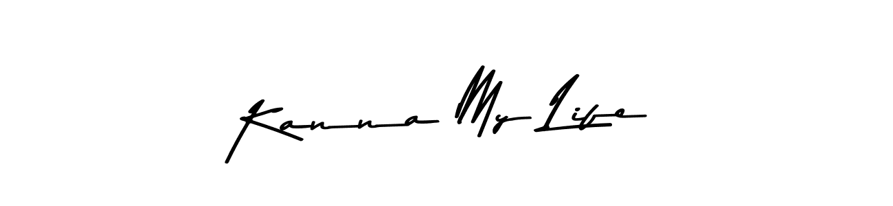 Here are the top 10 professional signature styles for the name Kanna My Life. These are the best autograph styles you can use for your name. Kanna My Life signature style 9 images and pictures png