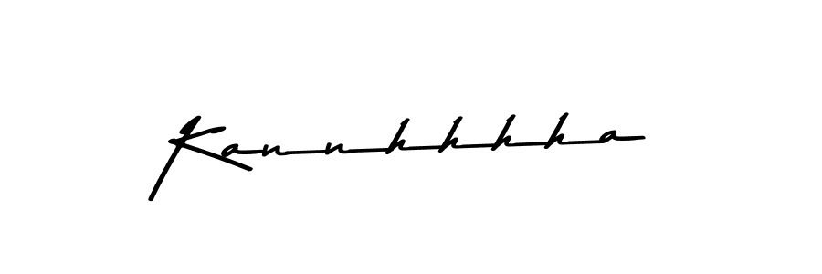 Use a signature maker to create a handwritten signature online. With this signature software, you can design (Asem Kandis PERSONAL USE) your own signature for name Kannhhhha. Kannhhhha signature style 9 images and pictures png
