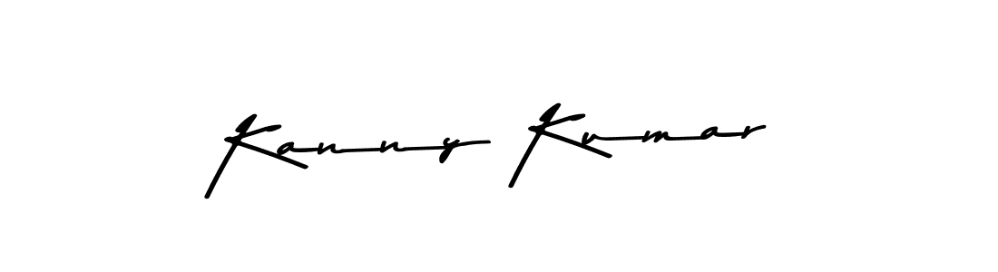 Kanny Kumar stylish signature style. Best Handwritten Sign (Asem Kandis PERSONAL USE) for my name. Handwritten Signature Collection Ideas for my name Kanny Kumar. Kanny Kumar signature style 9 images and pictures png