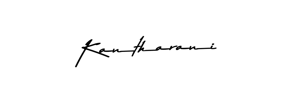 Make a beautiful signature design for name Kantharani. With this signature (Asem Kandis PERSONAL USE) style, you can create a handwritten signature for free. Kantharani signature style 9 images and pictures png