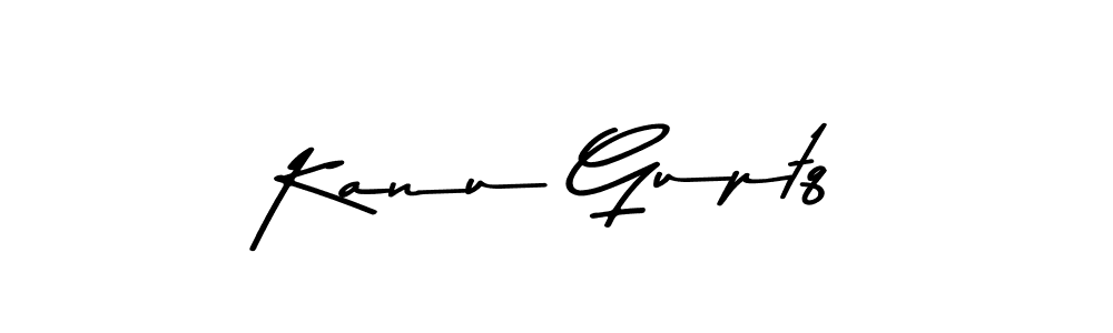 You should practise on your own different ways (Asem Kandis PERSONAL USE) to write your name (Kanu Guptq) in signature. don't let someone else do it for you. Kanu Guptq signature style 9 images and pictures png