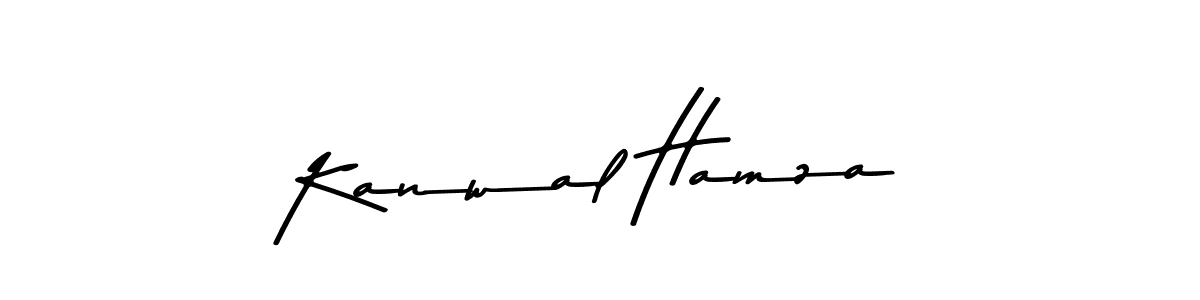 How to make Kanwal Hamza signature? Asem Kandis PERSONAL USE is a professional autograph style. Create handwritten signature for Kanwal Hamza name. Kanwal Hamza signature style 9 images and pictures png