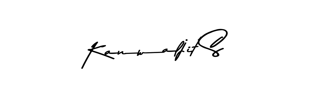 Design your own signature with our free online signature maker. With this signature software, you can create a handwritten (Asem Kandis PERSONAL USE) signature for name Kanwaljit S. Kanwaljit S signature style 9 images and pictures png