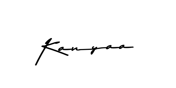 You should practise on your own different ways (Asem Kandis PERSONAL USE) to write your name (Kanyaa) in signature. don't let someone else do it for you. Kanyaa signature style 9 images and pictures png