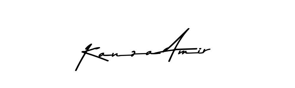Make a beautiful signature design for name Kanza Amir. Use this online signature maker to create a handwritten signature for free. Kanza Amir signature style 9 images and pictures png