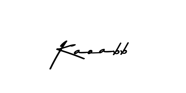 It looks lik you need a new signature style for name Kaoabb. Design unique handwritten (Asem Kandis PERSONAL USE) signature with our free signature maker in just a few clicks. Kaoabb signature style 9 images and pictures png