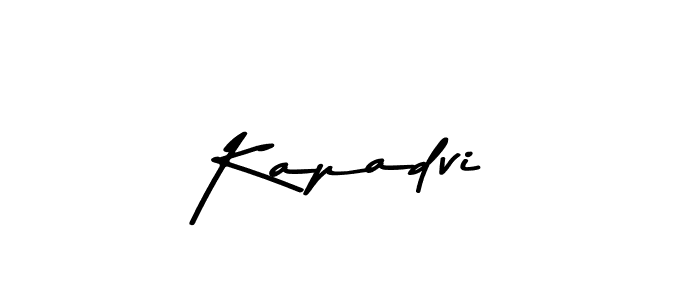 Use a signature maker to create a handwritten signature online. With this signature software, you can design (Asem Kandis PERSONAL USE) your own signature for name Kapadvi. Kapadvi signature style 9 images and pictures png