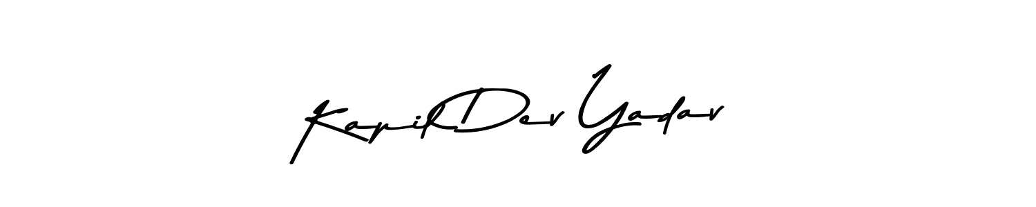 Also we have Kapil Dev Yadav name is the best signature style. Create professional handwritten signature collection using Asem Kandis PERSONAL USE autograph style. Kapil Dev Yadav signature style 9 images and pictures png
