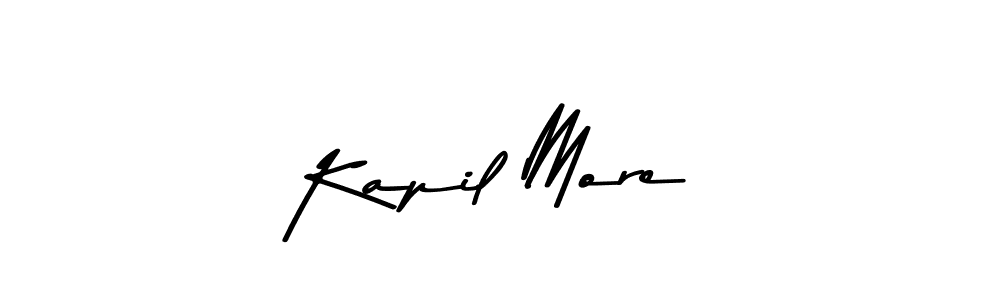 Kapil More stylish signature style. Best Handwritten Sign (Asem Kandis PERSONAL USE) for my name. Handwritten Signature Collection Ideas for my name Kapil More. Kapil More signature style 9 images and pictures png