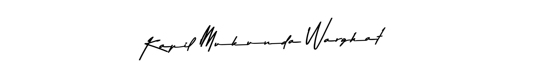 Also we have Kapil Mukunda Warghat name is the best signature style. Create professional handwritten signature collection using Asem Kandis PERSONAL USE autograph style. Kapil Mukunda Warghat signature style 9 images and pictures png