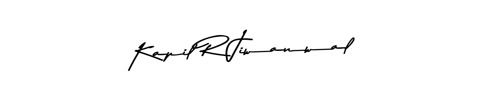 Use a signature maker to create a handwritten signature online. With this signature software, you can design (Asem Kandis PERSONAL USE) your own signature for name Kapil R Jiwanwal. Kapil R Jiwanwal signature style 9 images and pictures png
